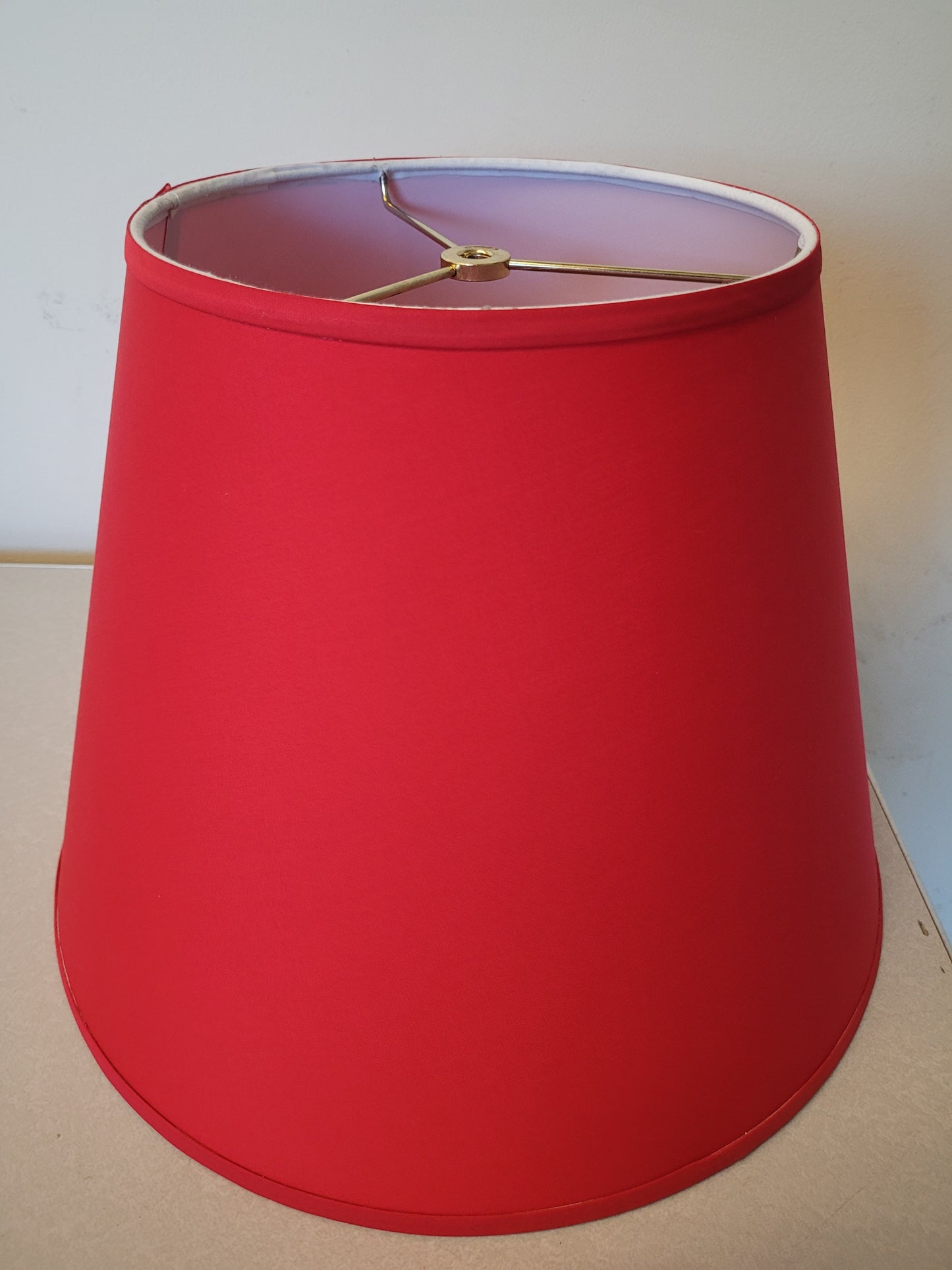 Red Handkerchief Linen Lamp Shade